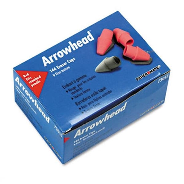 Paper Mate Papermate 73015 Arrowhead Eraser Caps 144 Per Box 73015 Zoro